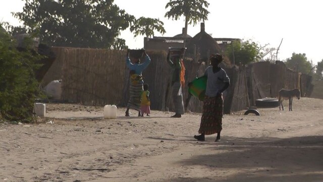 Flüchtlingsdorf Louly Ndia