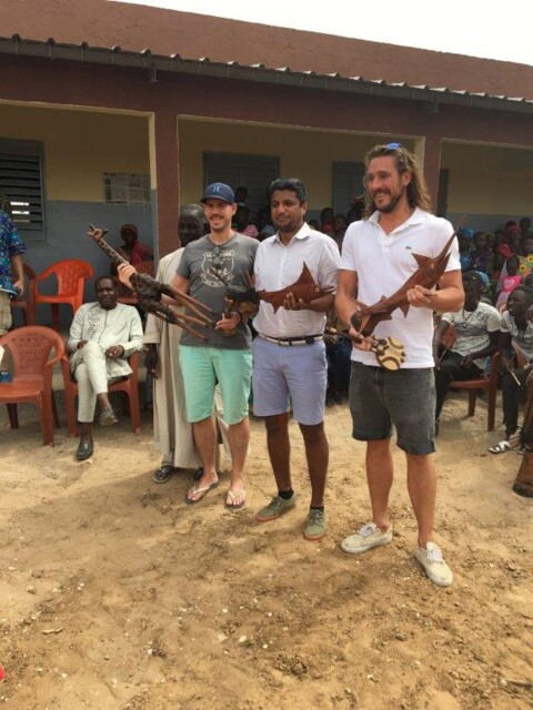 Kindergarten Ndioukh Thiorokh Circle school Greuel Freunde