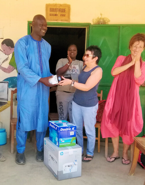 Schule Peycouck Drucker