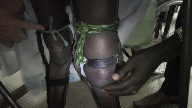 Behindertenzentrum Tivavouane Beinschiene