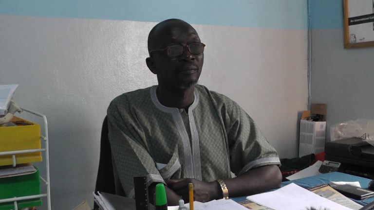 Leiter Zentrum Mbour Mamadou Fall